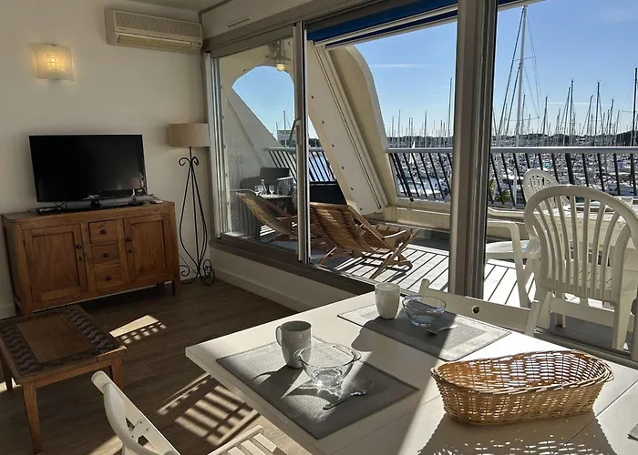 Climatisé 6 Pers Avec Terrasse Et Piscine à Port Camargue - Fr-1-250-253 Apartamento